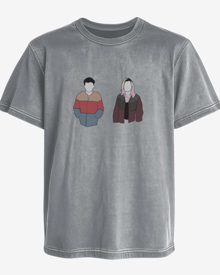 Polera desgastada Ed sex 