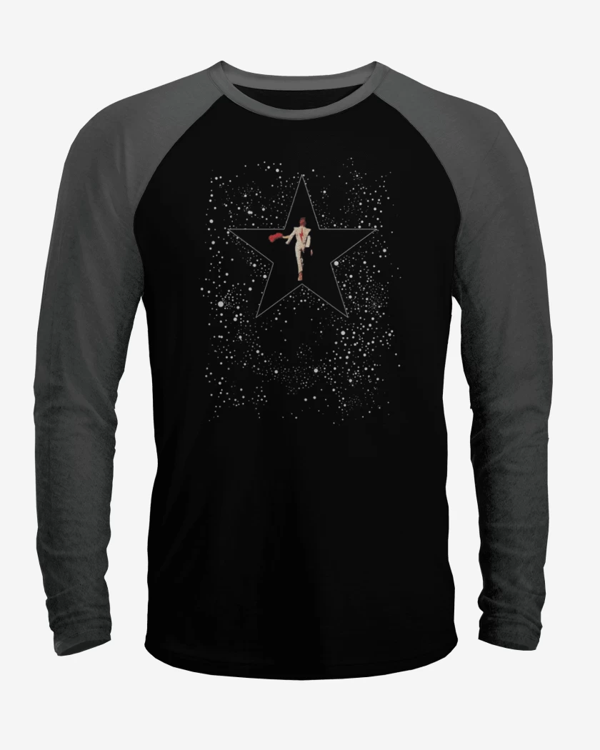 Polera Raglan Star bowie 