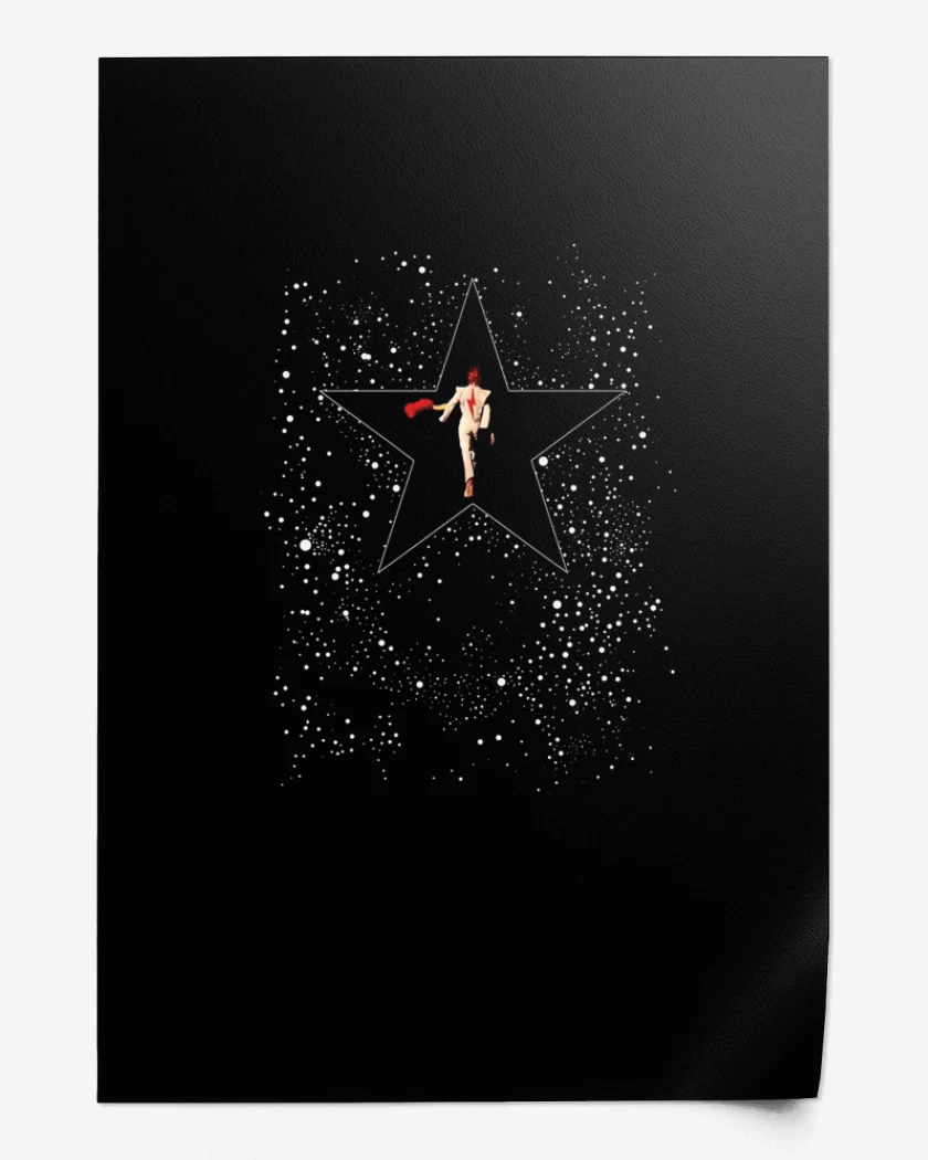 Print Star bowie 
