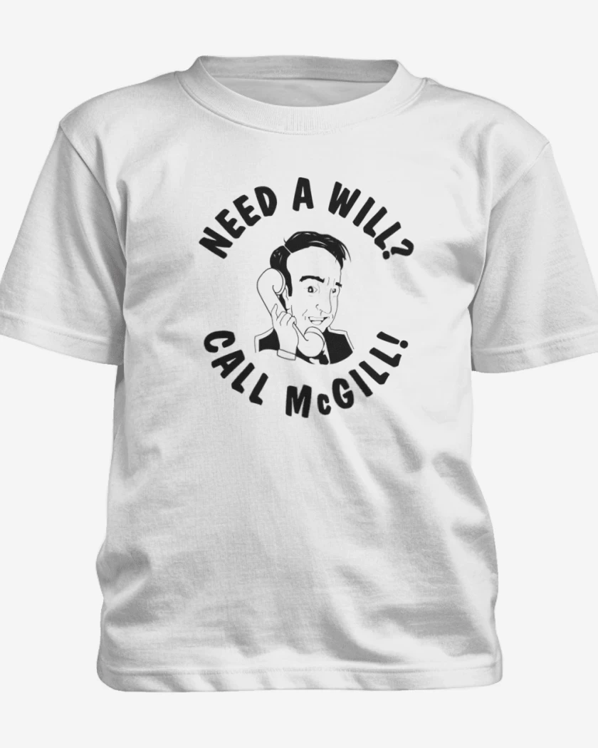 Polera de niño Blanco de Llama a jimmy!