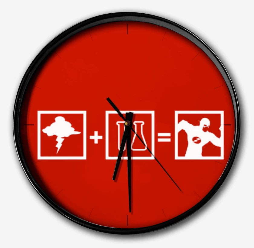 Reloj Rojo de Formula Speed