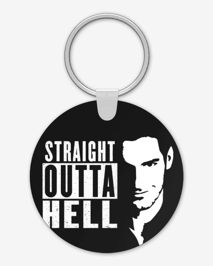 Llavero Negro de Lucifer hell