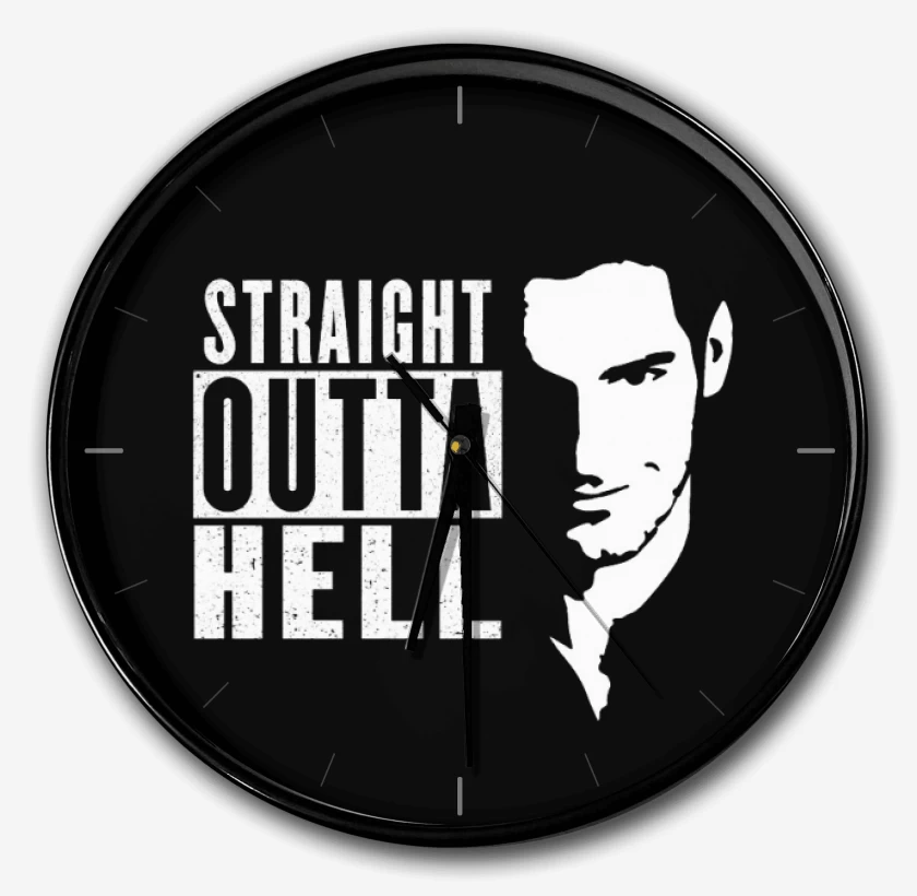 Reloj Negro de Lucifer hell