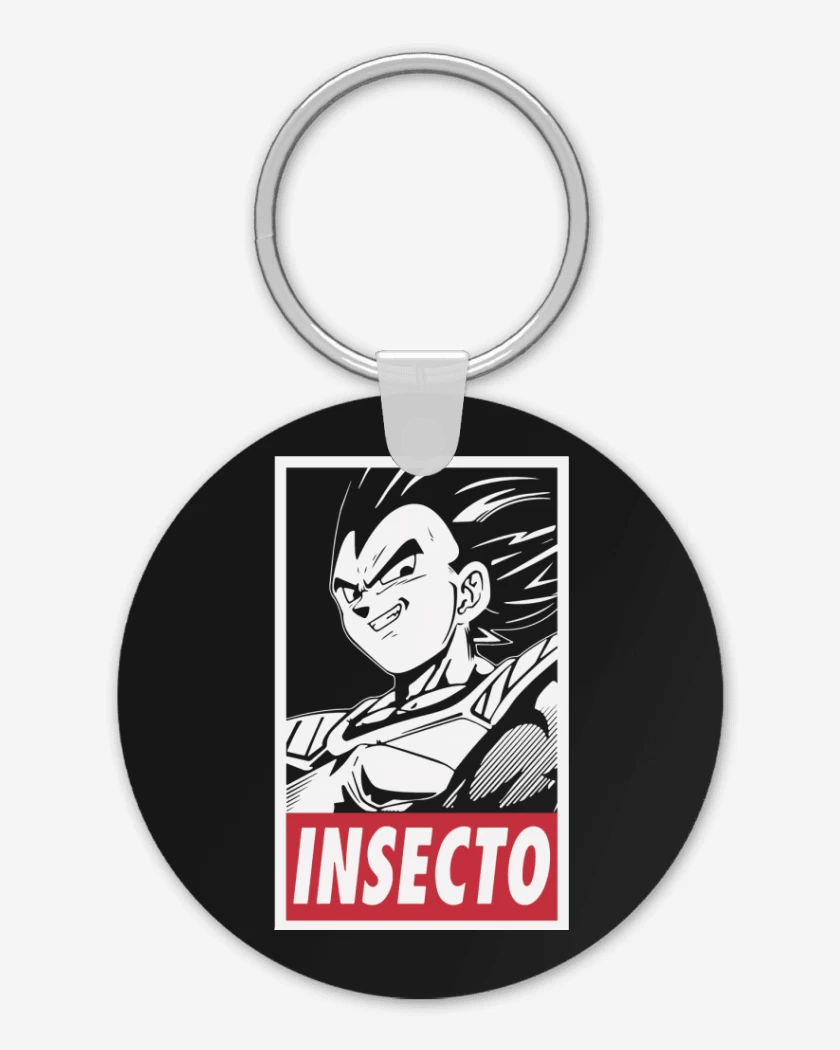 Llavero Negro de Insecto
