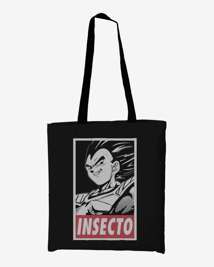 Totebag Negro de Insecto