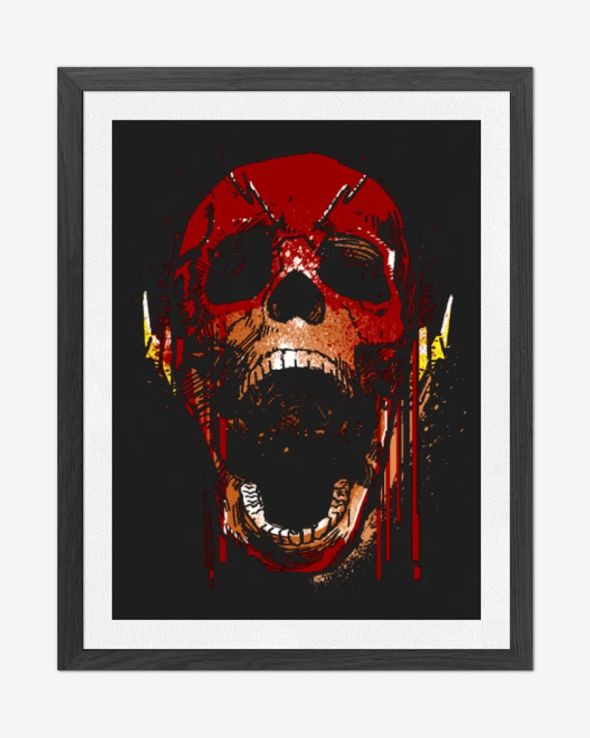 Cuadro decorativo Skull Speed