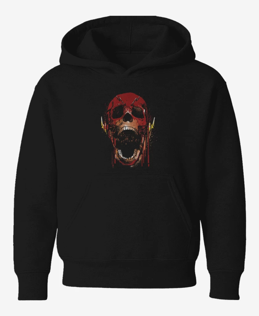 Poleron de niño Negro de Skull Speed