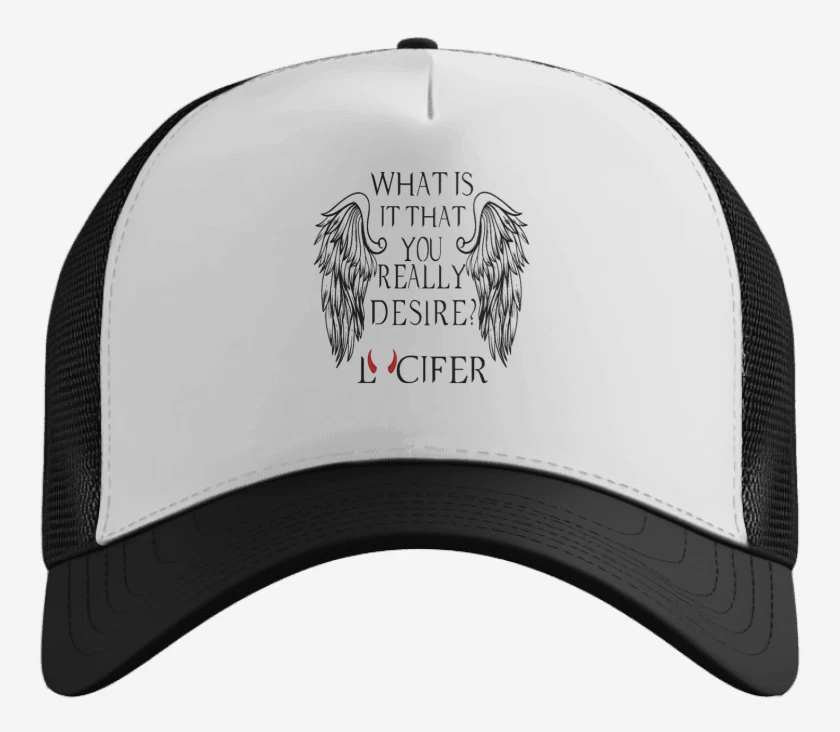 Gorro Blanco de lucifer in hell 2