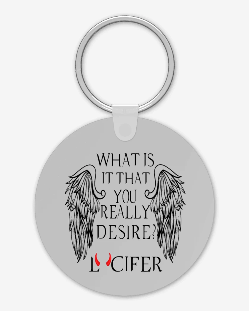 Llavero Gris Melange de lucifer in hell 2