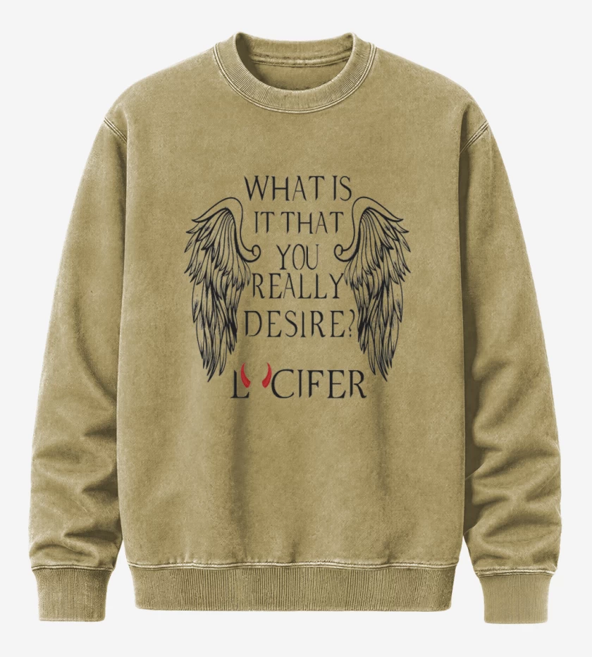 Poleron Polo Acid Wash Beige de lucifer in hell 2