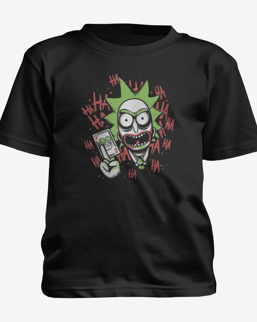Polera de niño Negro de Rickjoker