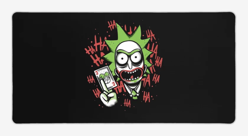 Mouse pad Gamer Negro de Rickjoker