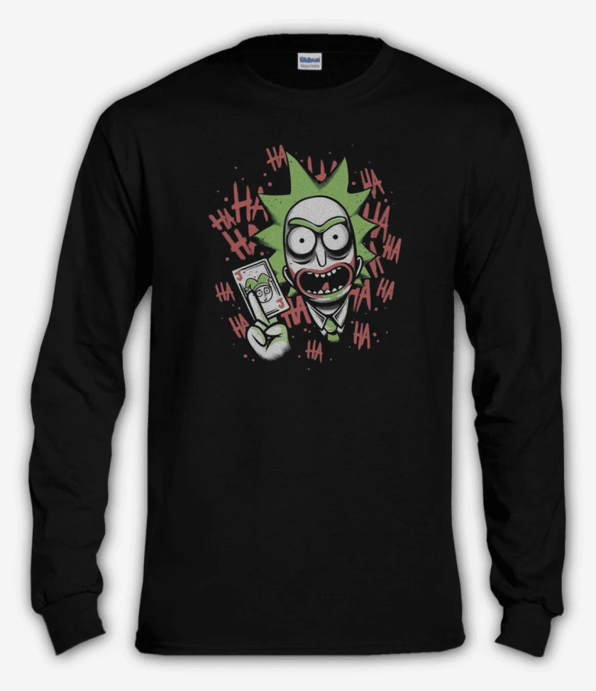 Polera manga larga Rickjoker