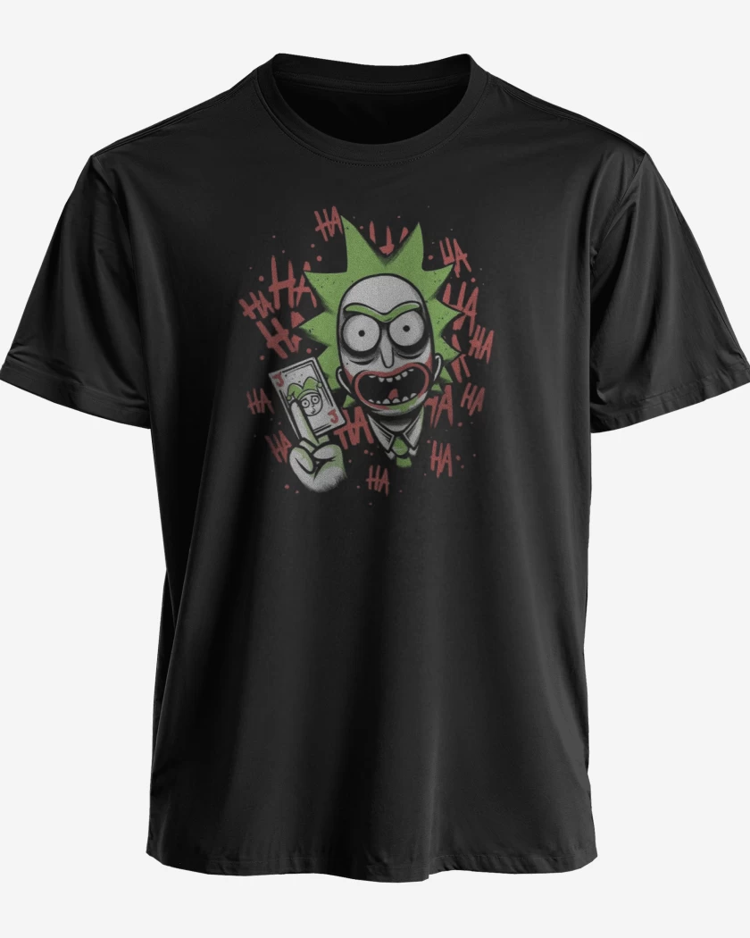 Polera Negro de Rickjoker