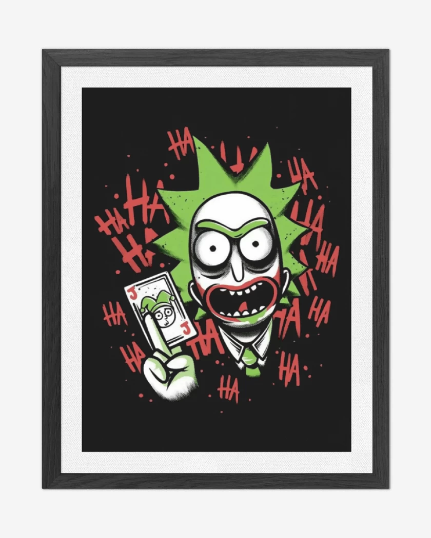 Cuadro decorativo Negro de Rickjoker