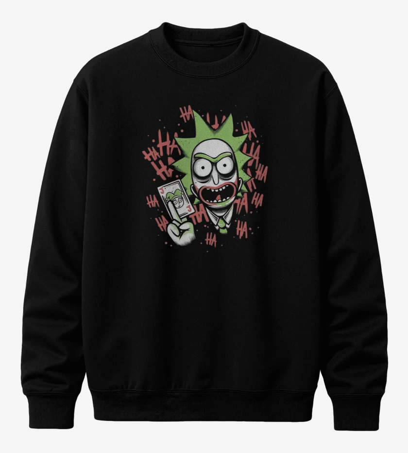 Poleron polo Negro de Rickjoker