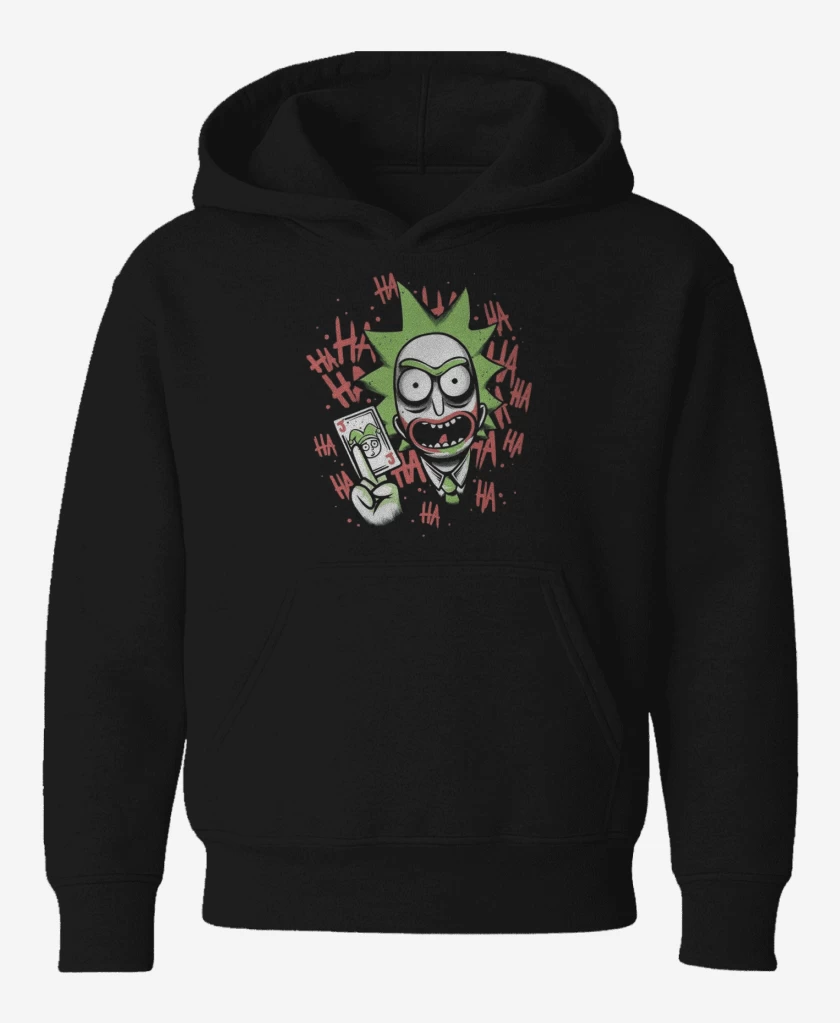 Poleron de niño Negro de Rickjoker