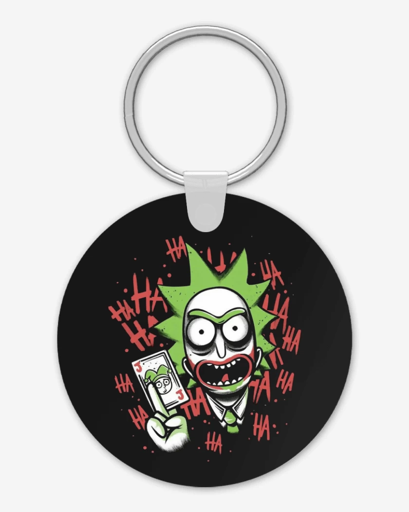 Llavero Negro de Rickjoker