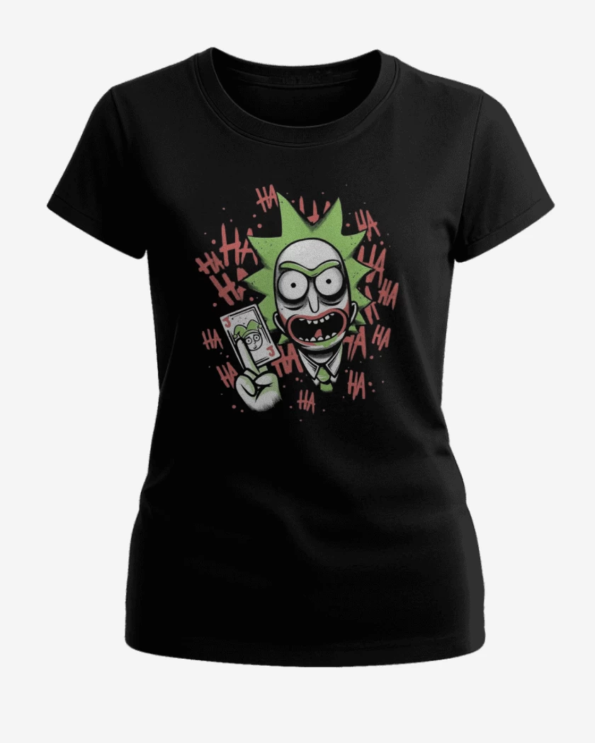 Polera de Mujer Negro de Rickjoker