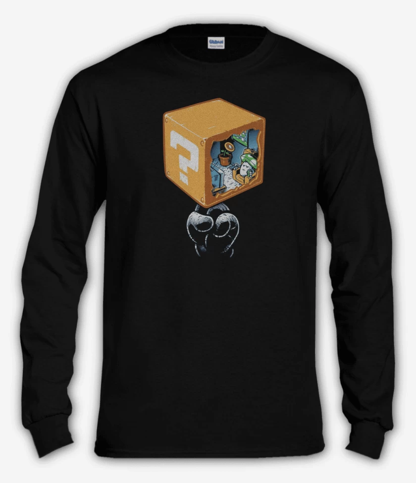 Polera manga larga Negro de Livehouse