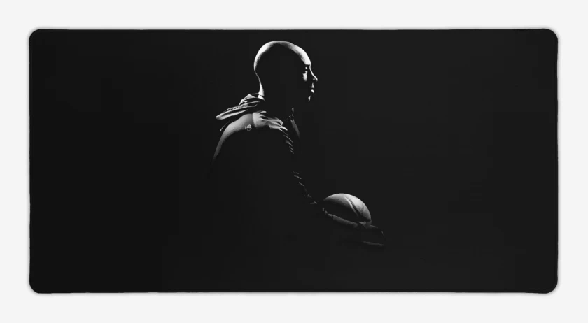 Mouse pad Gamer Negro de Kobe tela 1 