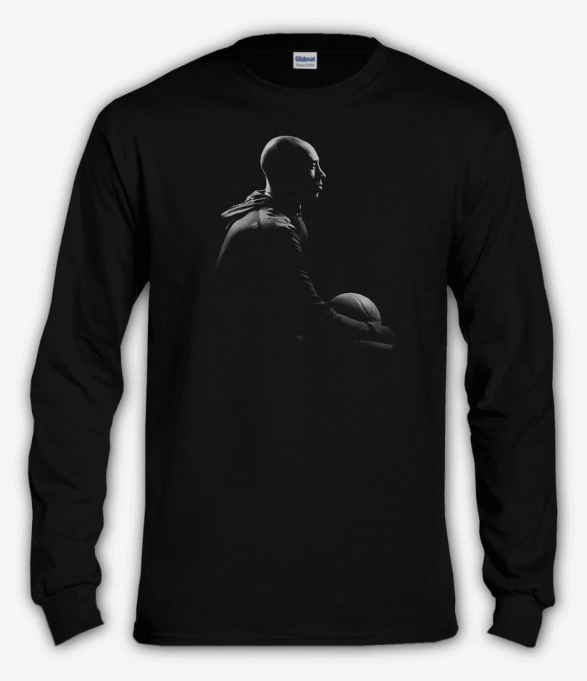 Polera manga larga Negro de Kobe tela 1 