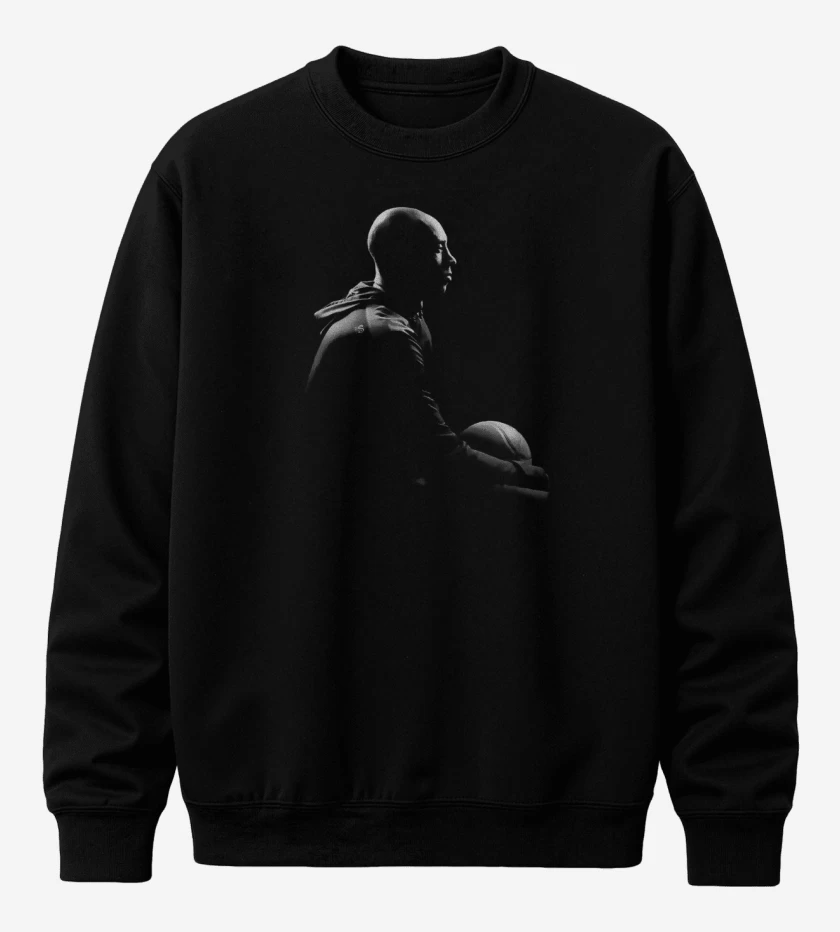 Poleron polo Negro de Kobe tela 1 