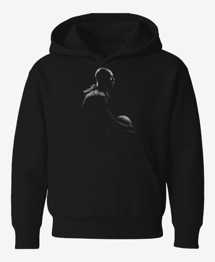 Poleron de niño Negro de Kobe tela 1 