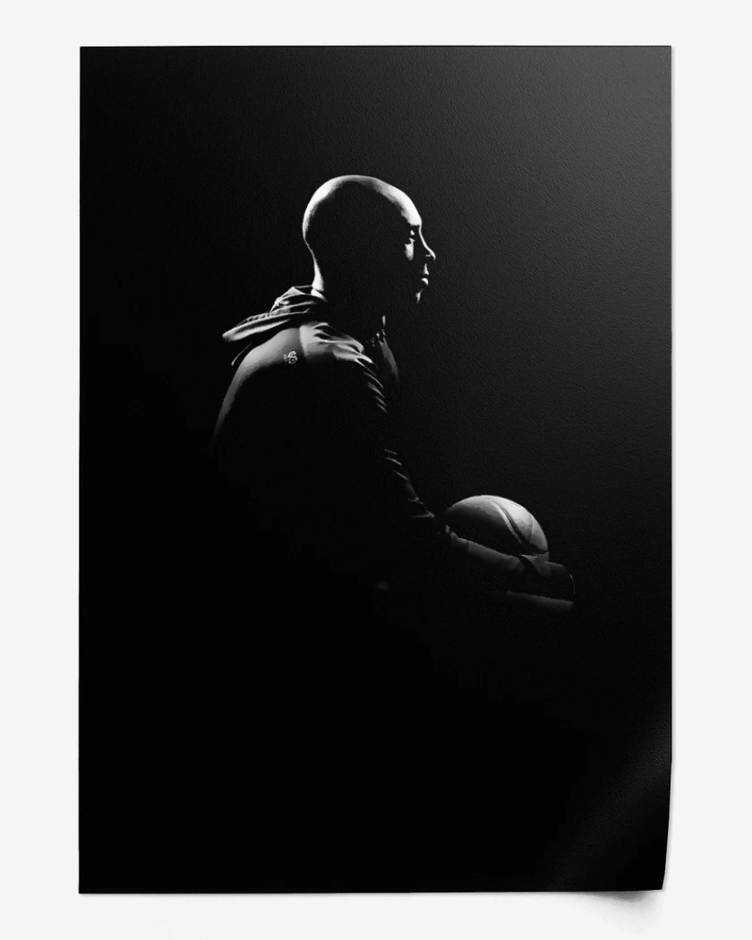 Print Negro de Kobe tela 1 
