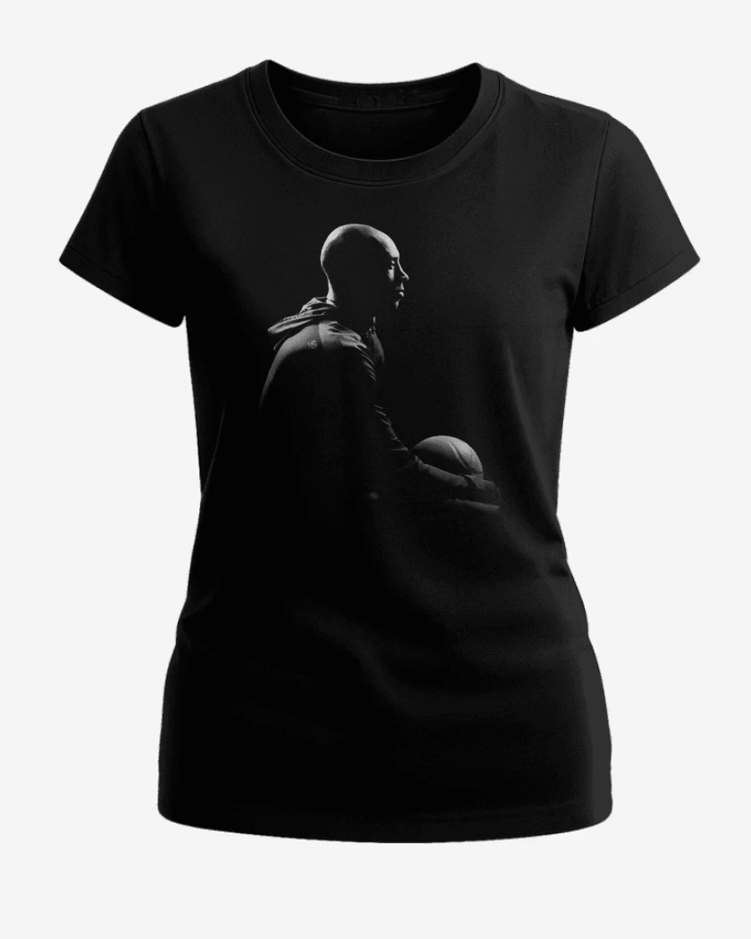 Polera de Mujer Negro de Kobe tela 1 