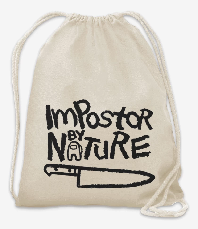 Mochila Blanco de Among us 2
