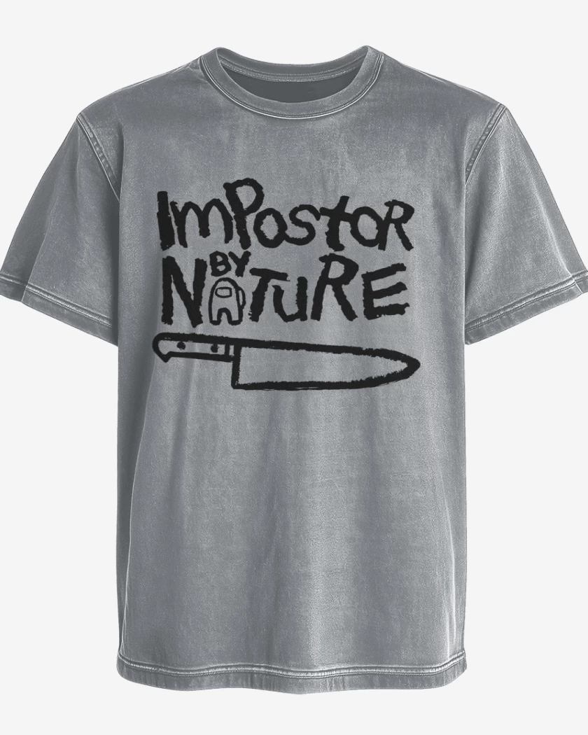 Polera desgastada Among us 2