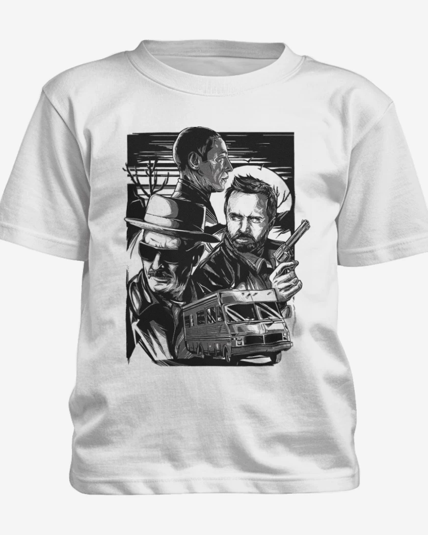 Polera de niño Blanco de Breaking baaad