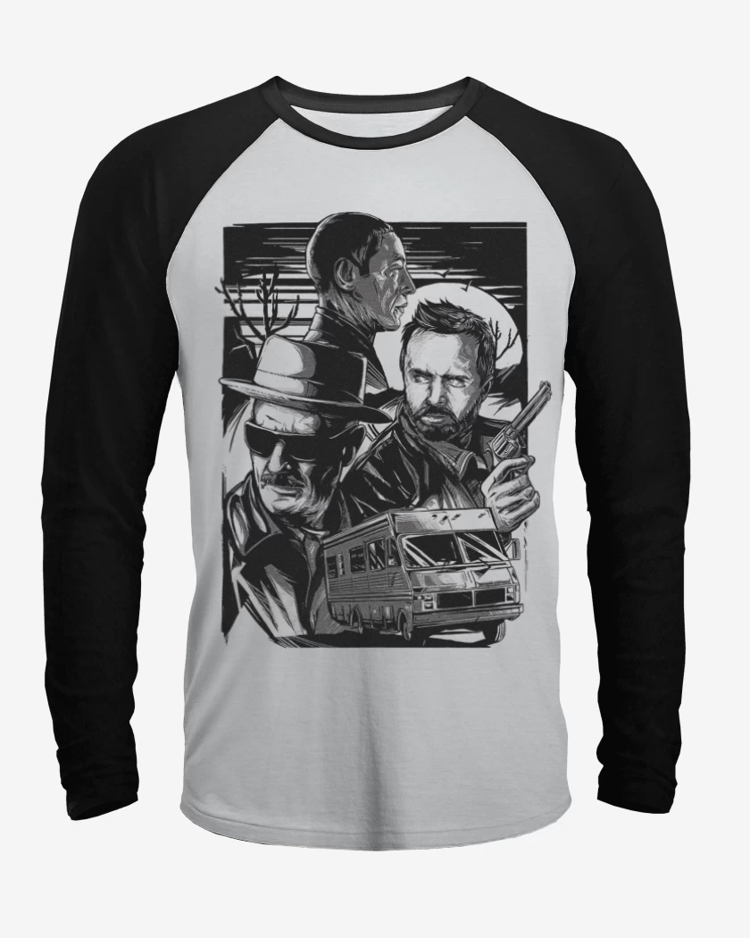 Polera Raglan Breaking baaad