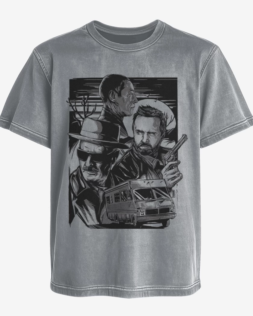 Polera desgastada Breaking baaad