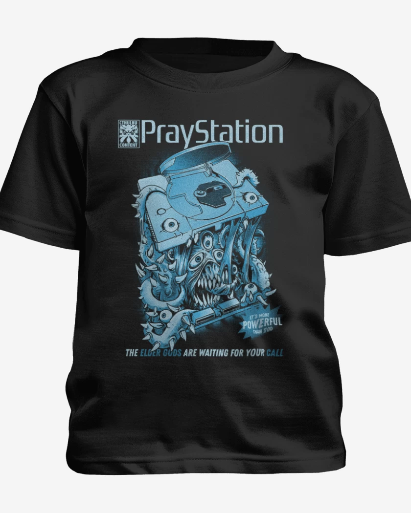 Polera de niño Negro de play staichon