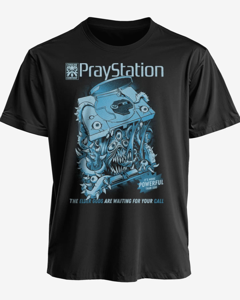 Polera premium Negro de play staichon