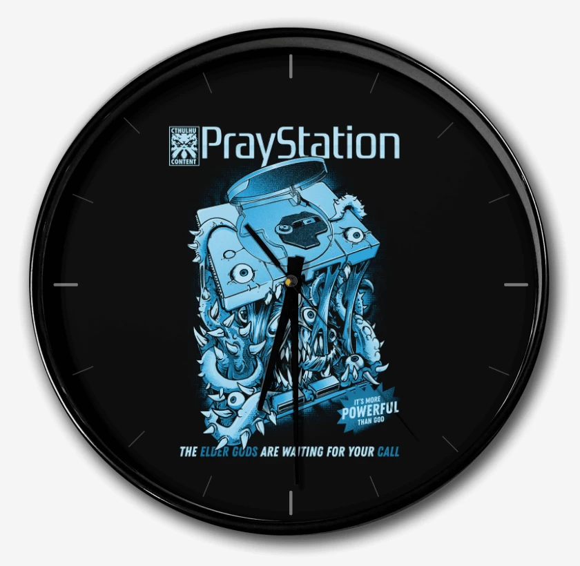 Reloj Negro de play staichon
