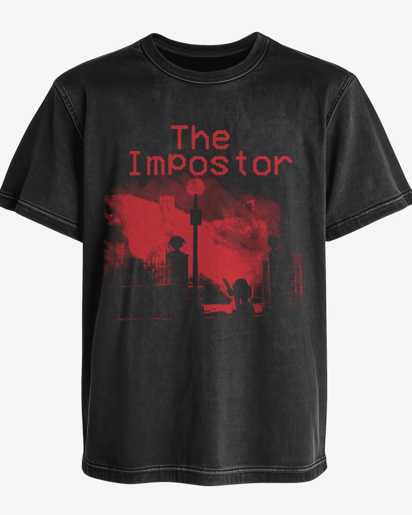Polera desgastada among us 3