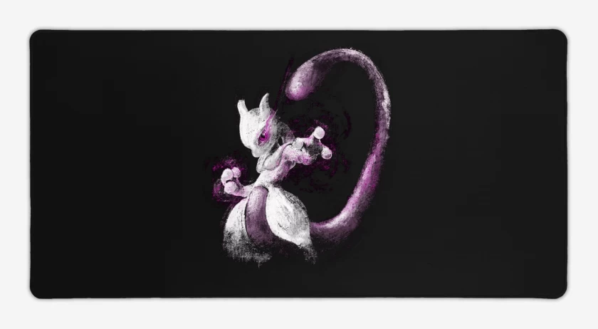 Mouse pad Gamer Negro de Mew2
