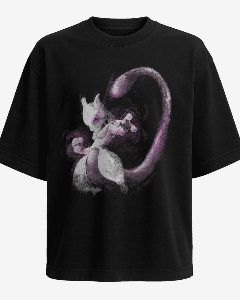 Polera Oversize Negro de Mew2