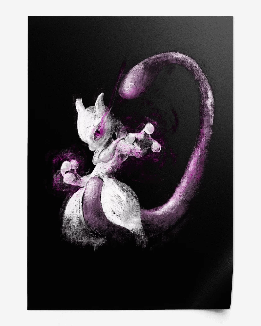 Print Negro de Mew2