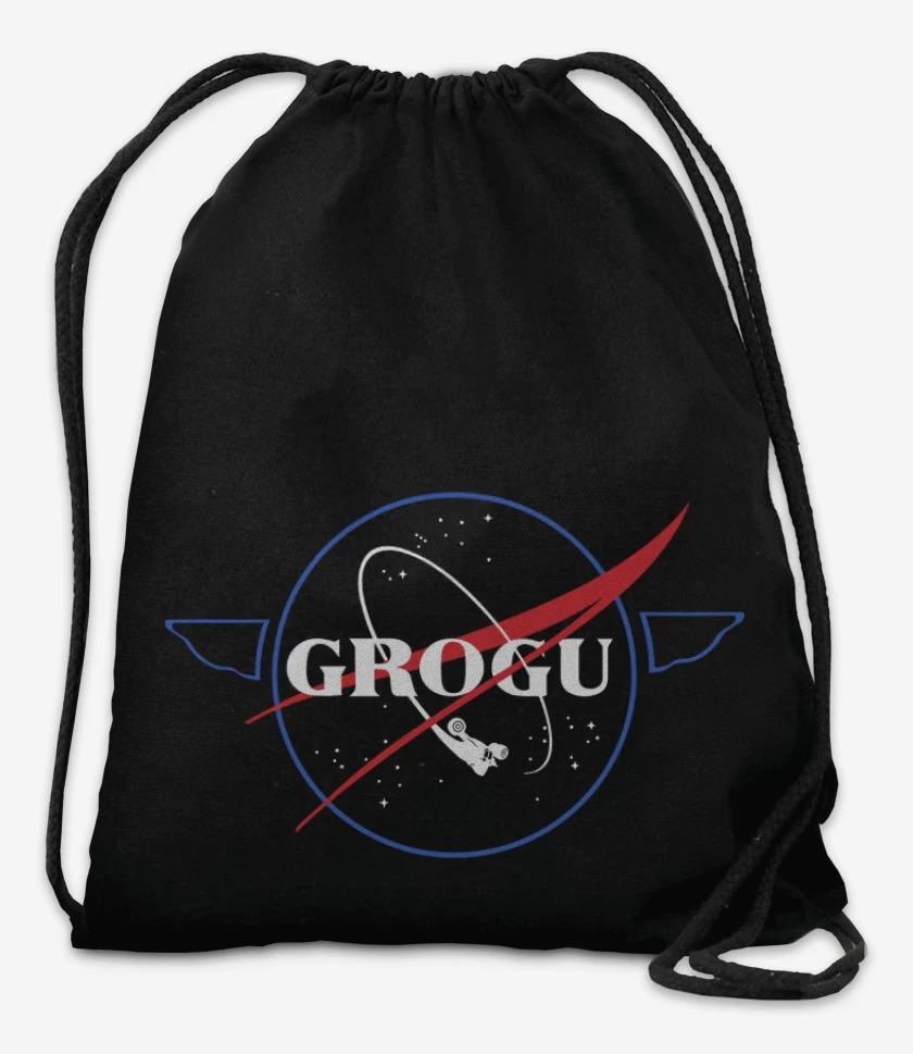 Mochila Negro de Nasa Grogu