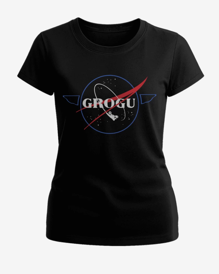 Polera de Mujer Negro de Nasa Grogu