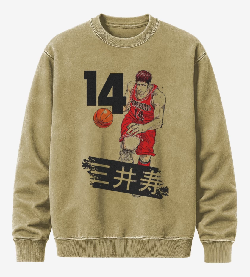 Poleron Polo Acid Wash Beige de Mitsui 2