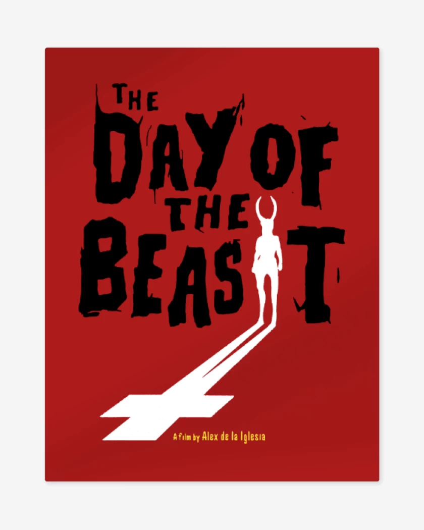 Print metalico Rojo de The day of the beast
