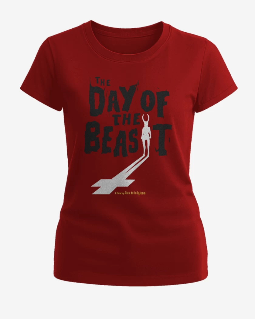 Polera de Mujer Rojo de The day of the beast