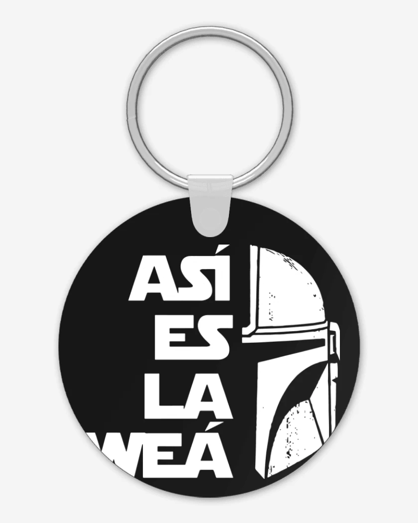 Llavero Asi es la weá