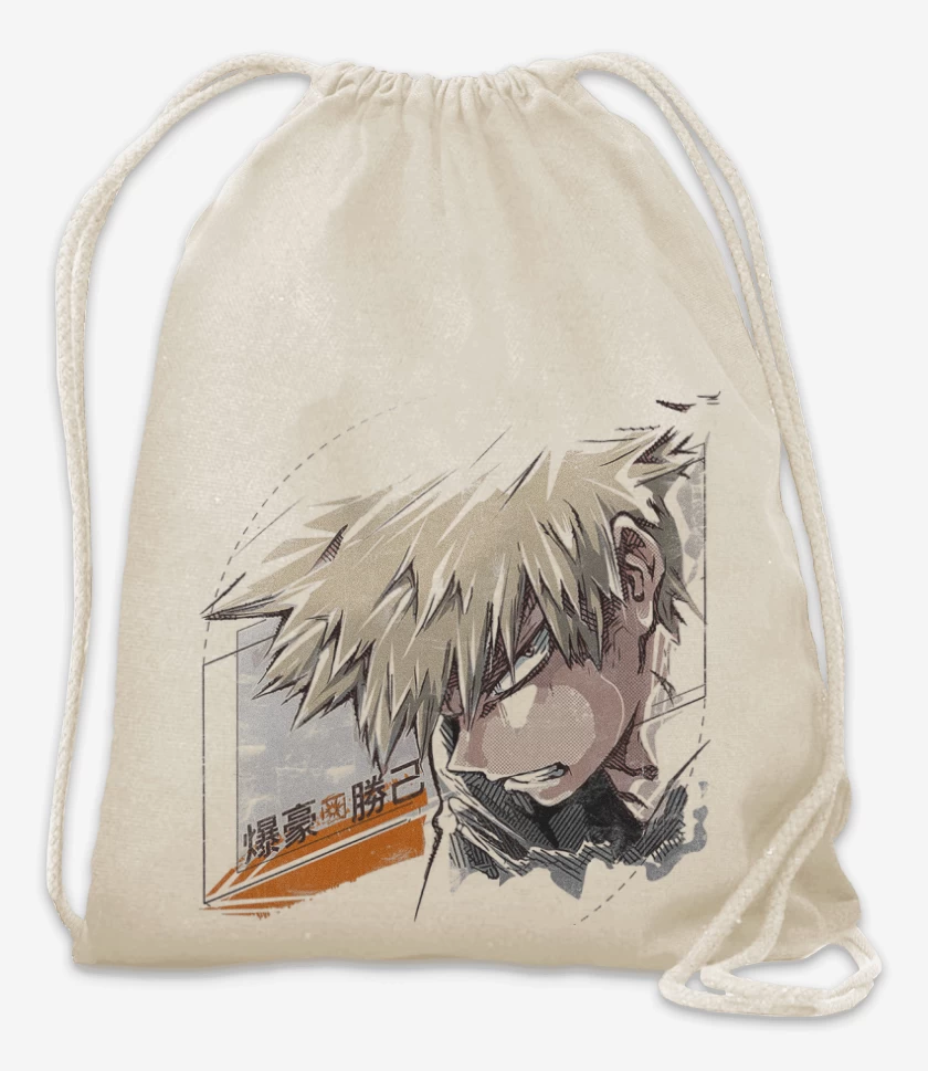 Mochila Blanco de Bakugo 2