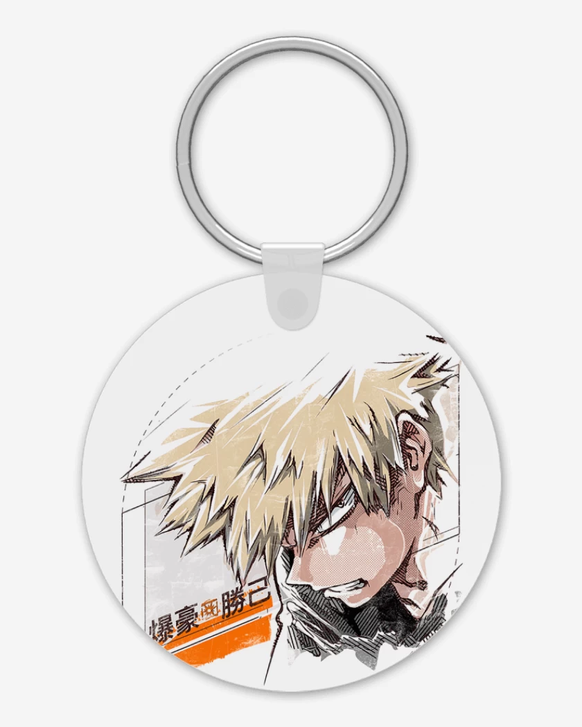 Llavero Blanco de Bakugo 2